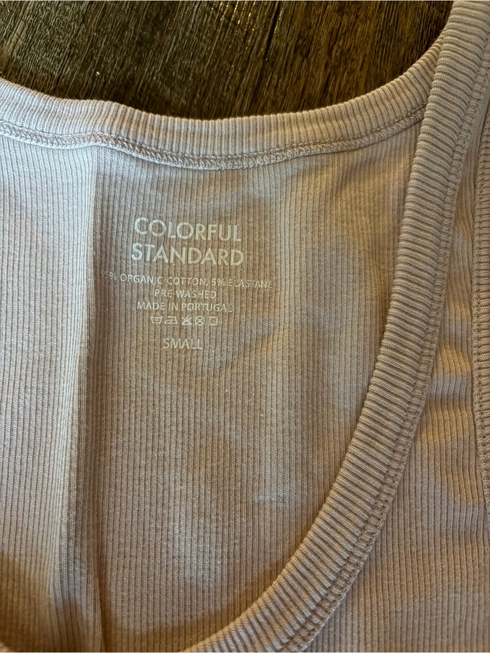 Women's Ribbed Tank Top - colorful standard